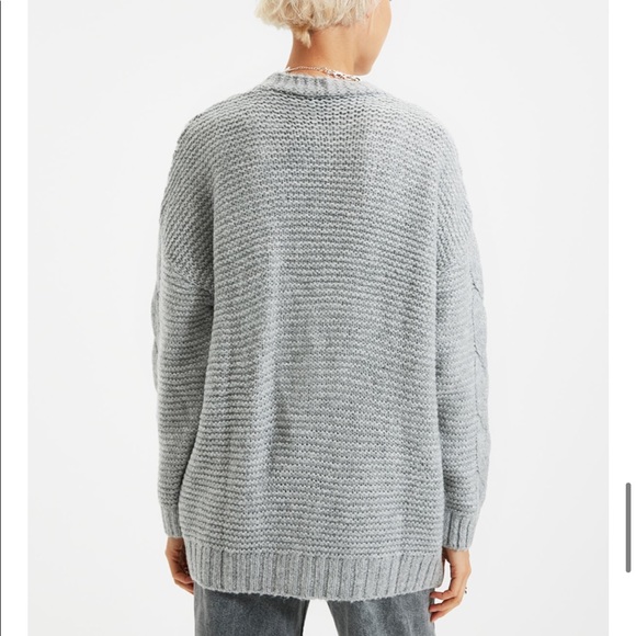 Cable Knit Long Cardigan - Picture 6 of 6